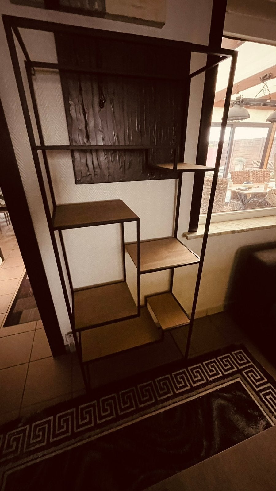 Open wandkast, Ophalen, Gebruikt