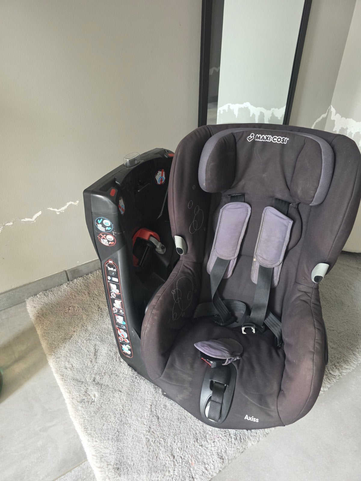 Maxi-Cosi Axiss pivotant – Très bon état, Enfants & Bébés, Sièges auto, Enlèvement, 9 à 18 kg, Maxi-Cosi