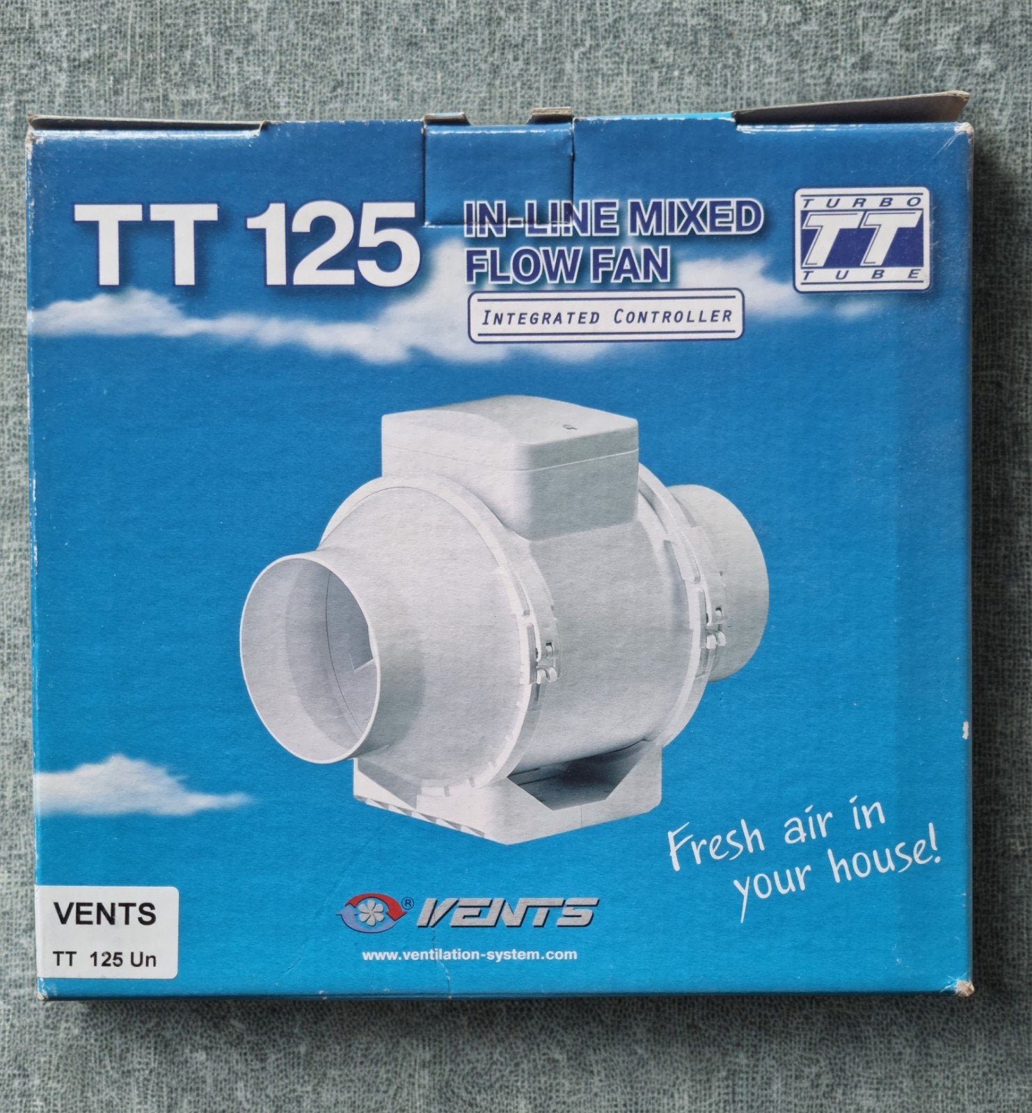 Afzuigkap TT 125 A 125mm Ventilatiethermostaat + Dimmer, Ophalen of Verzenden, Afzuiger