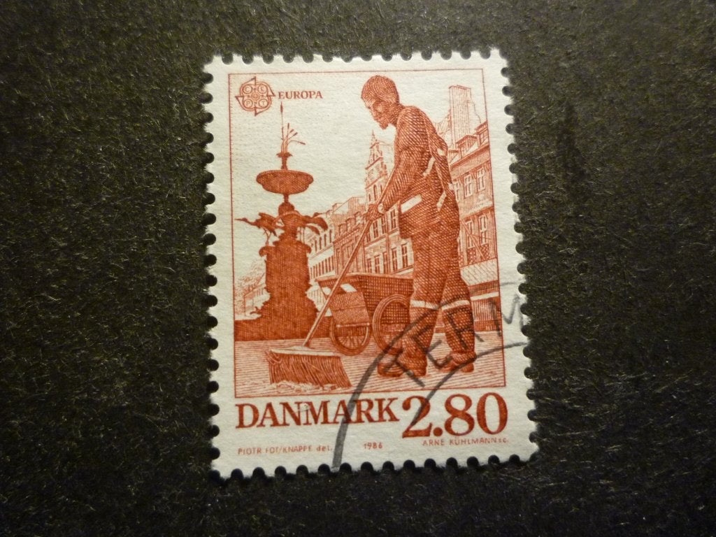 Denemarken/Danemark 1986 Mi 882(o) Gestempeld/Oblitéré, Envoi, Danemark