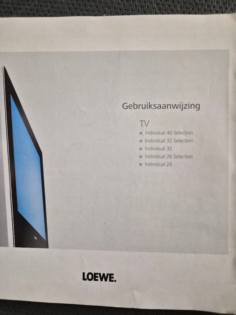 Loewe tv, Audio, Tv en Foto, Ophalen, Zo goed als nieuw, Overige merken