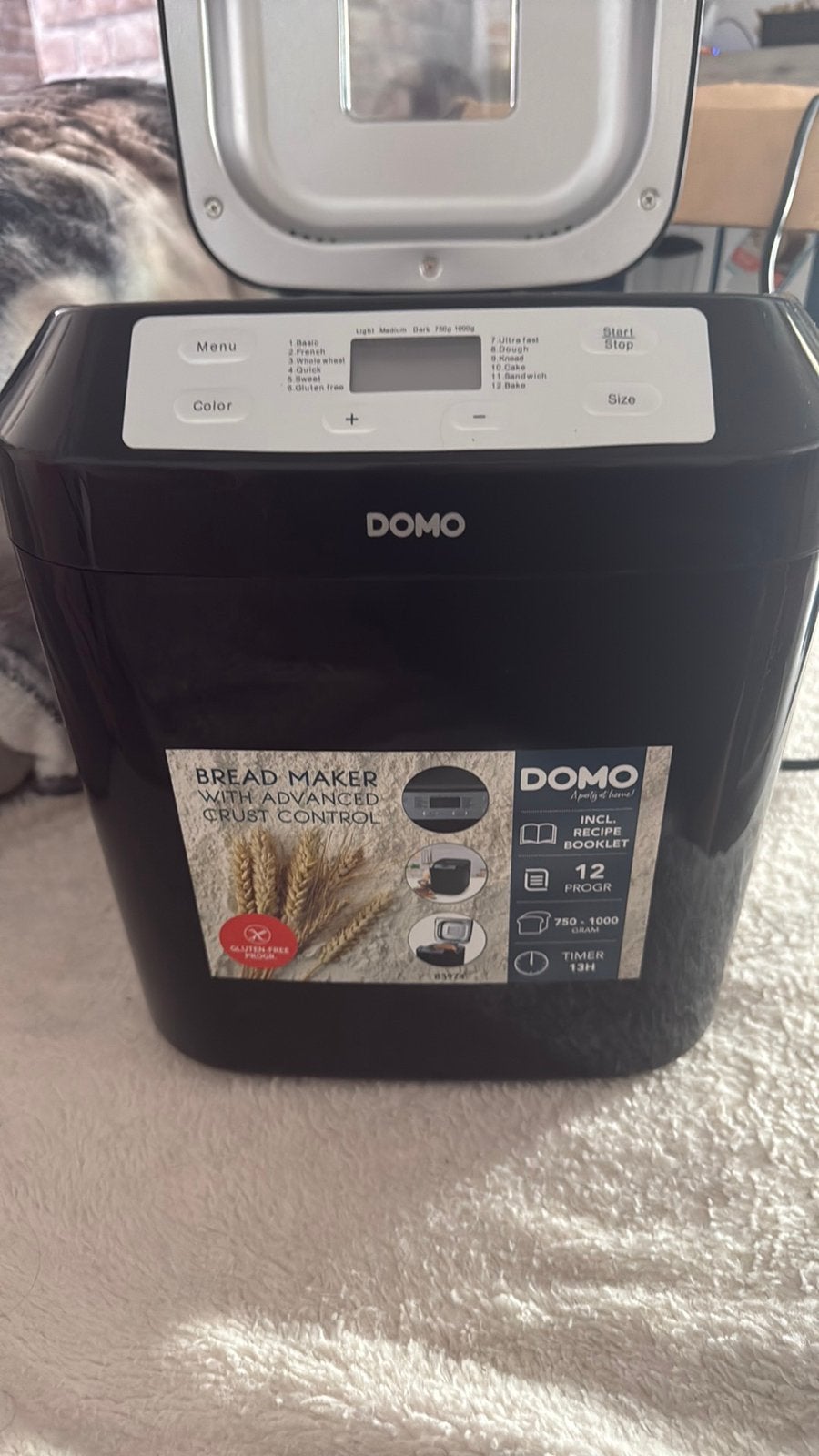Broodmachine DOMO, Elektronische apparatuur, Broodbakmachines, Ophalen, Zo goed als nieuw
