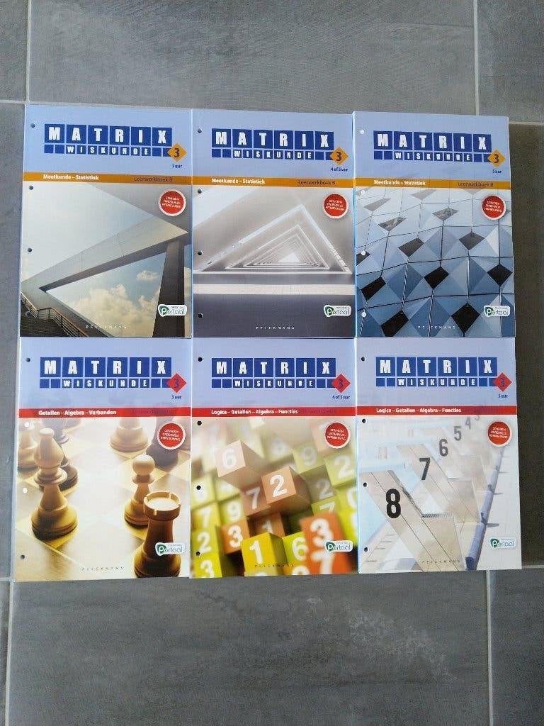 Matrix: leerwerkschriften wiskunde voor het 3de jaar so, Enlèvement, Neuf, Autres niveaux