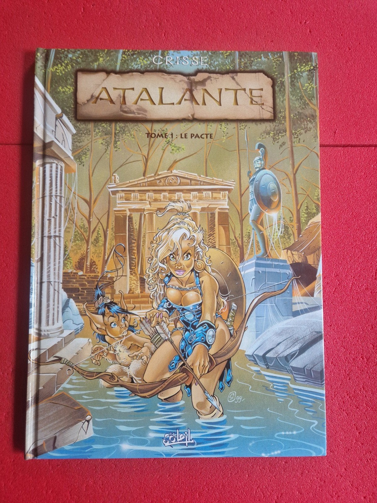 bd atalante 1,avec ex libris num et signé, Enlèvement ou Envoi