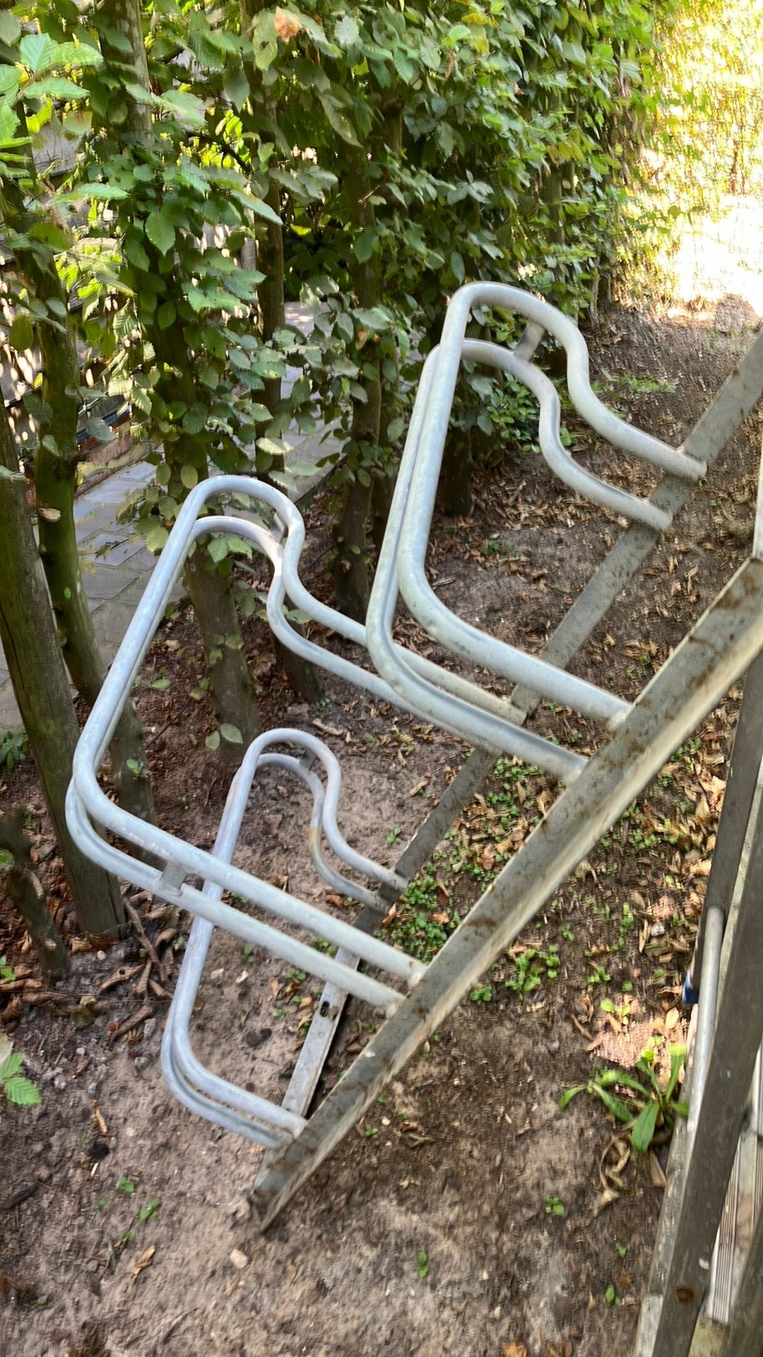 Fietsenrek, Ophalen, Zo goed als nieuw
