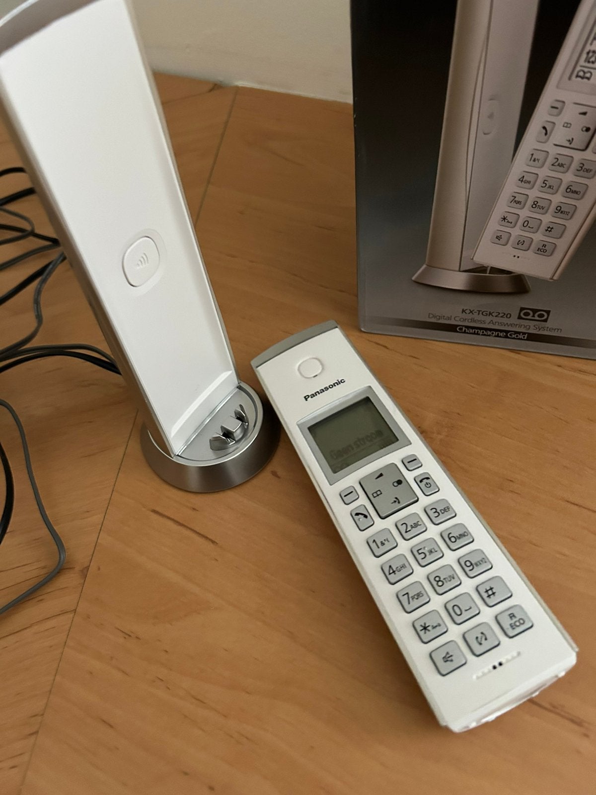 Panasonic huistelefoon nieuw in doos gratis verzending, Ophalen, Zo goed als nieuw