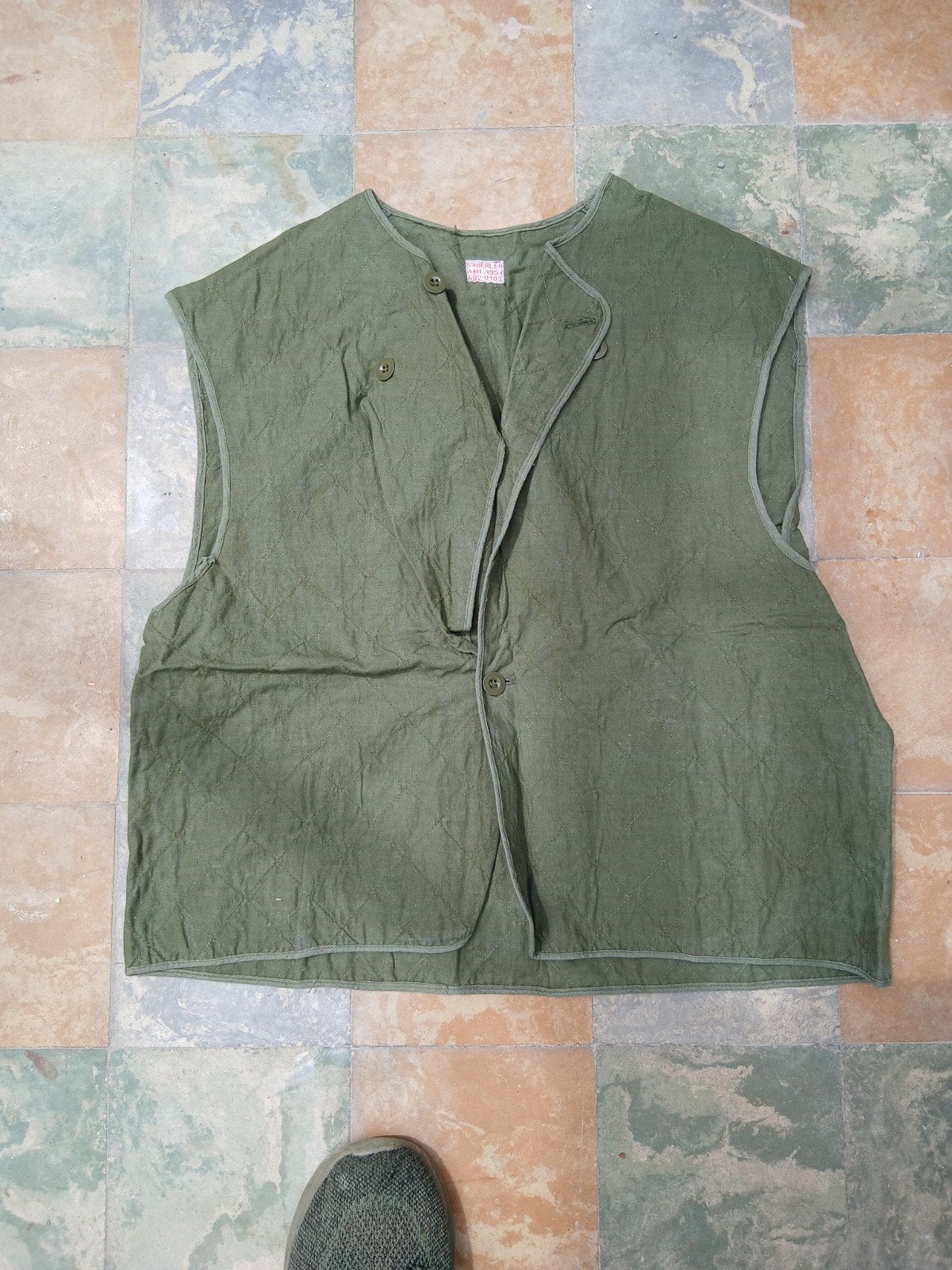 Gilet Abl. 1957., Collections, Objets militaires | Général, Enlèvement ou Envoi