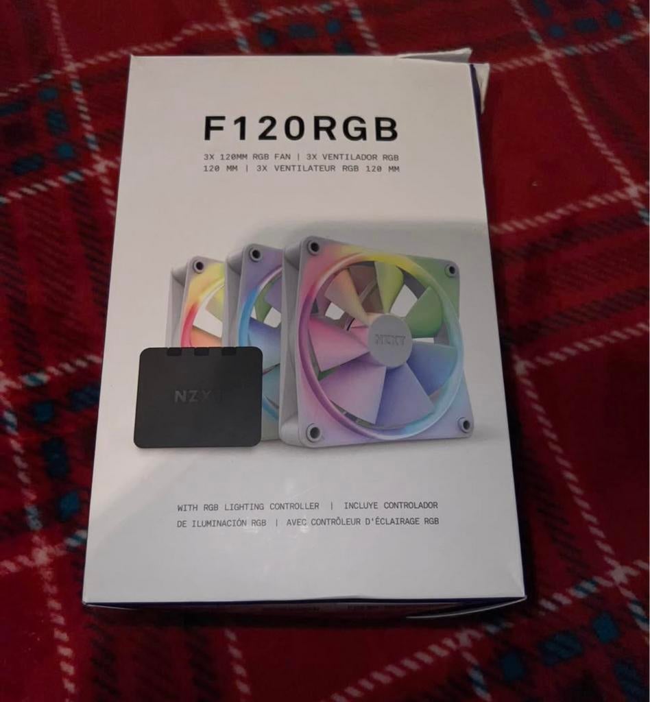 NZXT F120RGB 3xfans/ventilatoren, Ophalen, Zo goed als nieuw