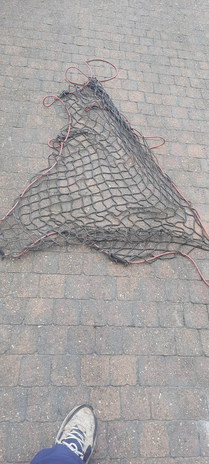 zwarte net 2.5meter op 2.5meter, Enlèvement