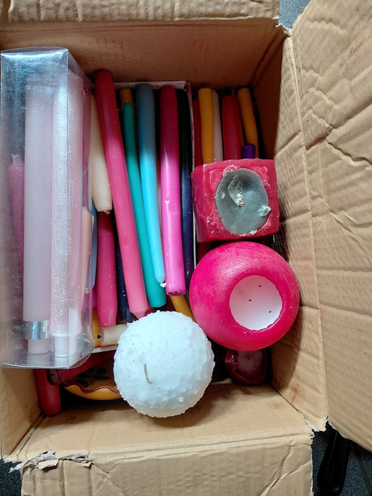 bougies, Enlèvement, Cire