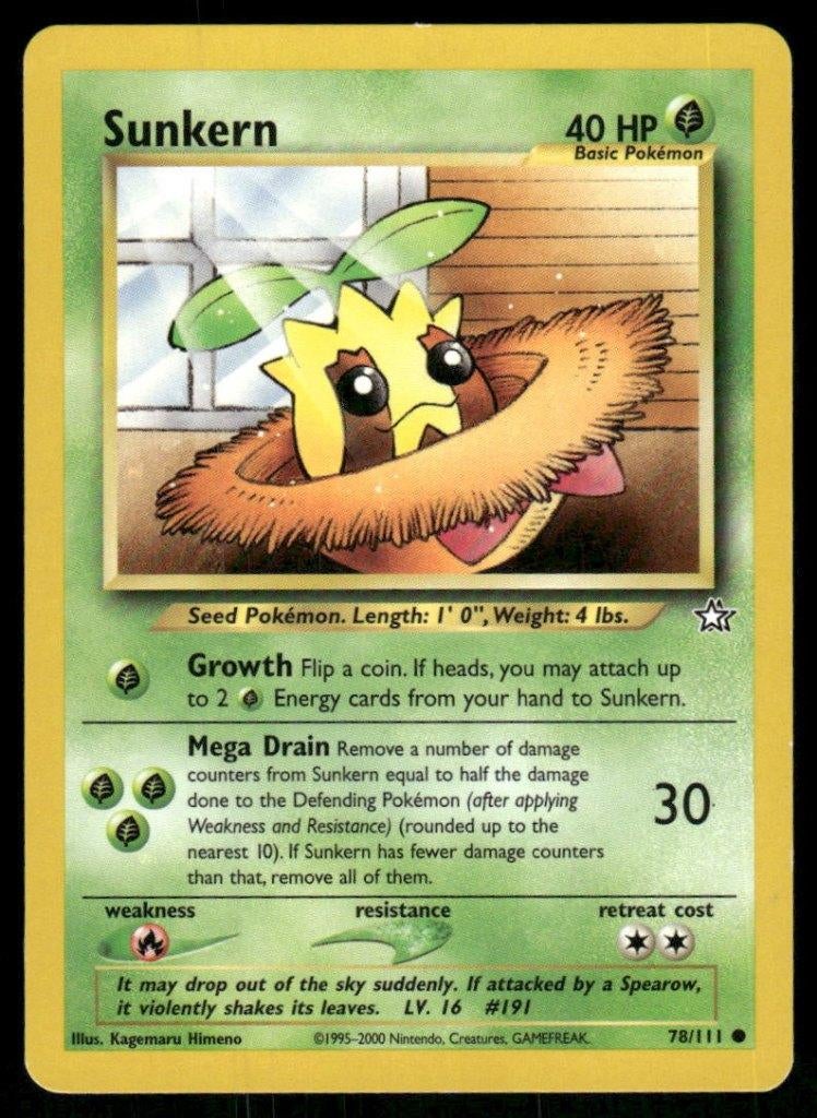 Sunkern 78/111 - Neo Genesis, Verzenden, Gebruikt