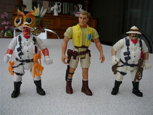 3 grote actie figuren, Kinderen en Baby's, Ophalen of Verzenden, Gebruikt