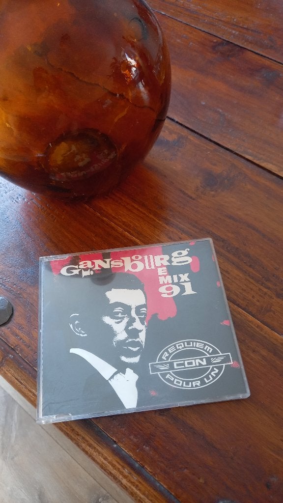 cd single serge gainsbourg "requiem pour un con" mix 91, Enlèvement, Comme neuf, Single