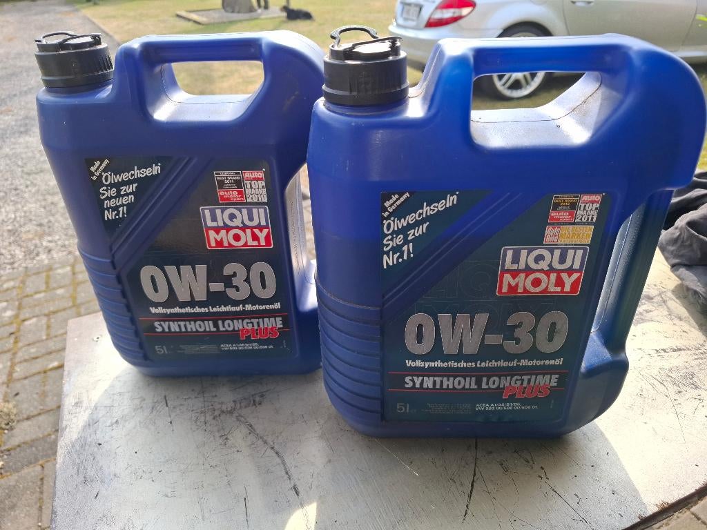 Olie 0W30 vol synthetische olie, Ophalen