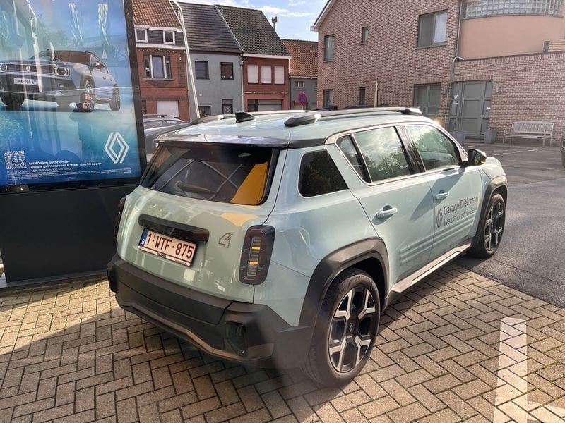 Renault 4 EV 52 kWh Techno*DEMO !, Gebruikt, 110 kW, Blauw, Elektrisch