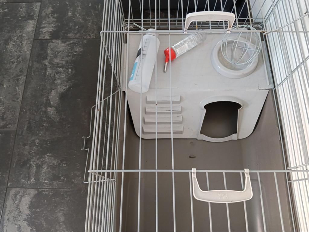 Hok konijn/cavia, Ophalen, Hok, Konijn