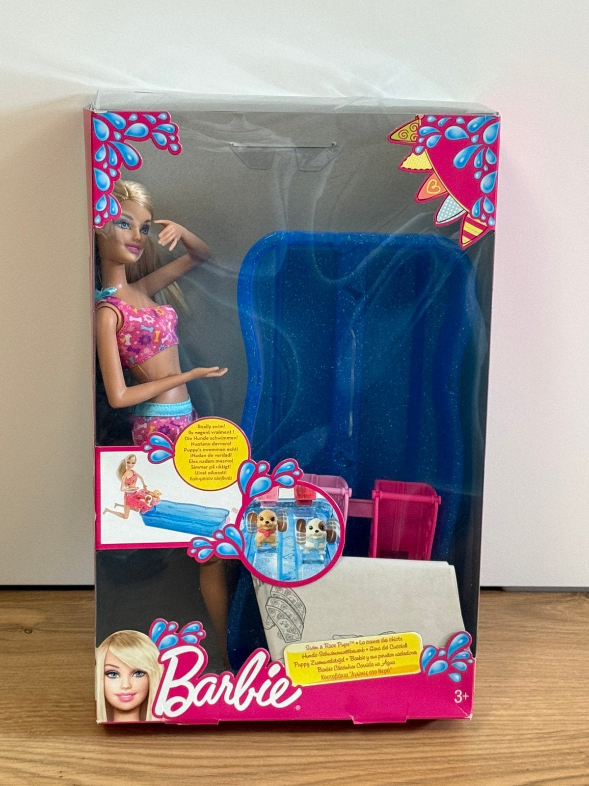 Concours de natation pour chiots Barbie, Enfants & Bébés, Enlèvement ou Envoi, Comme neuf, Barbie