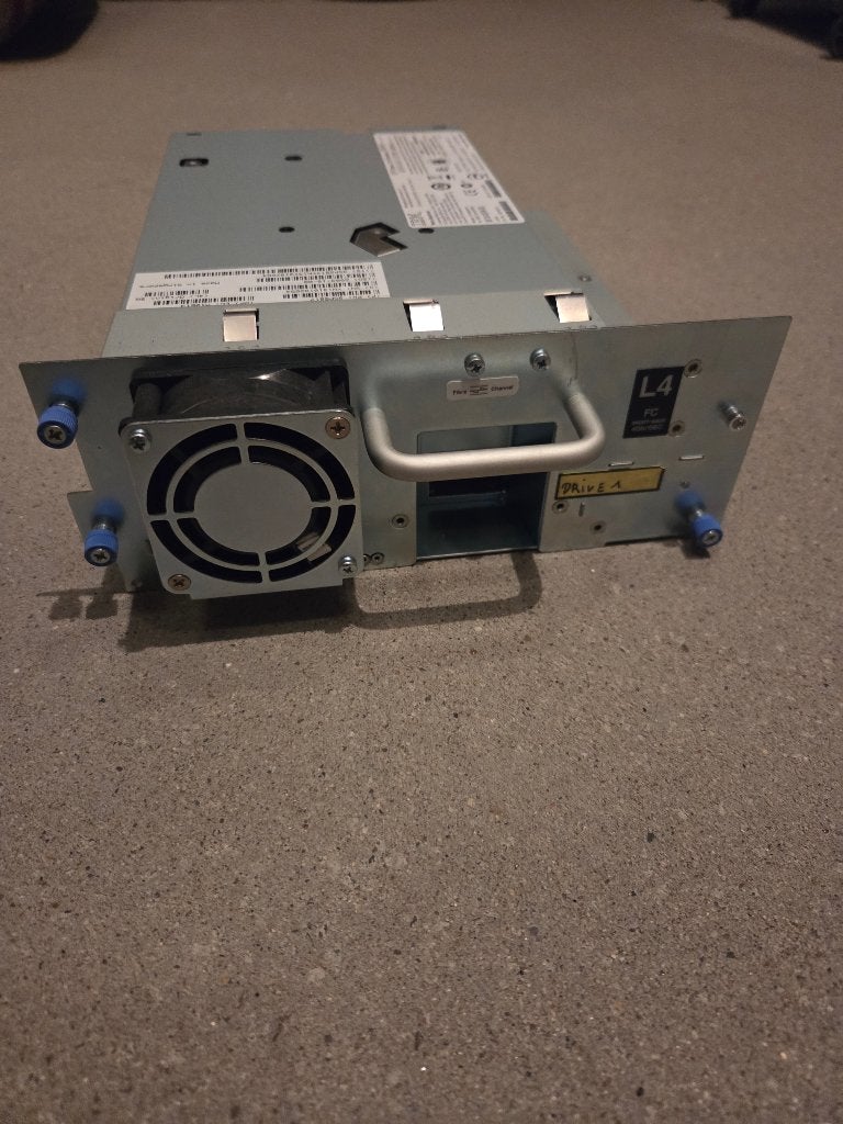 LTO4 IBM tape drive FH (Beiden SAS en fiber), Ophalen, Zo goed als nieuw