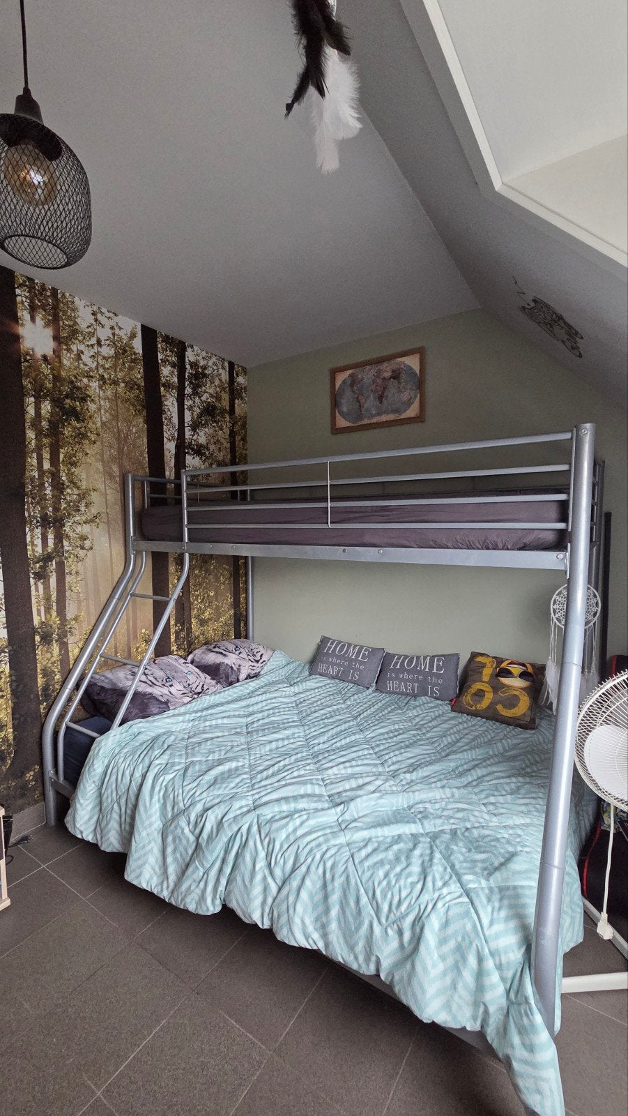 stapelbed, Ophalen, Stapelbed