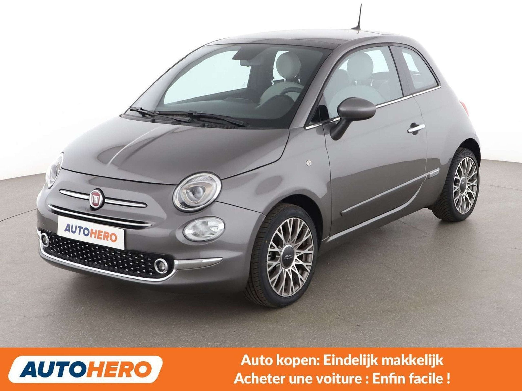 Fiat 500 1.0 Mild-Hybrid Star (année de construction 2021), Argent ou Gris, Boîte manuelle, 1055 kg, https://public.car-pass.be/vhr/5b57c8df-ab77-447d-bd8c-36055277fcf3