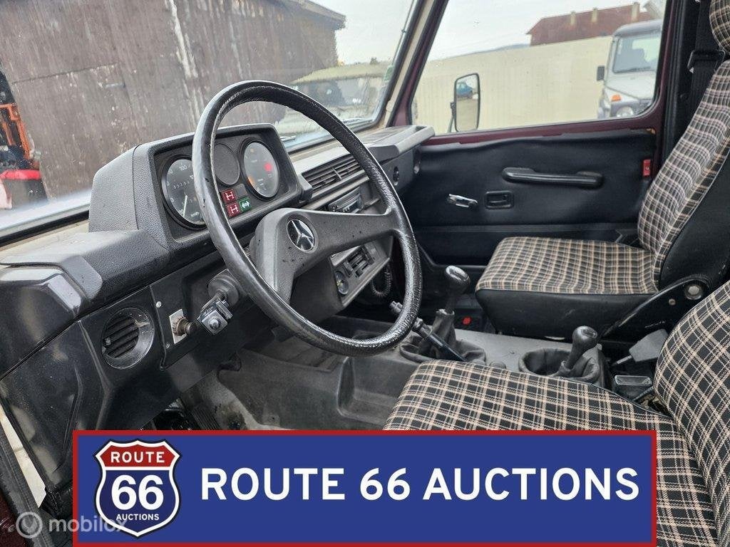 Mercedes-Benz 240 GD | 1981 | Route 66 Auctions, Auto's, Zwart, Mercedes-Benz, Bedrijf, Handgeschakeld