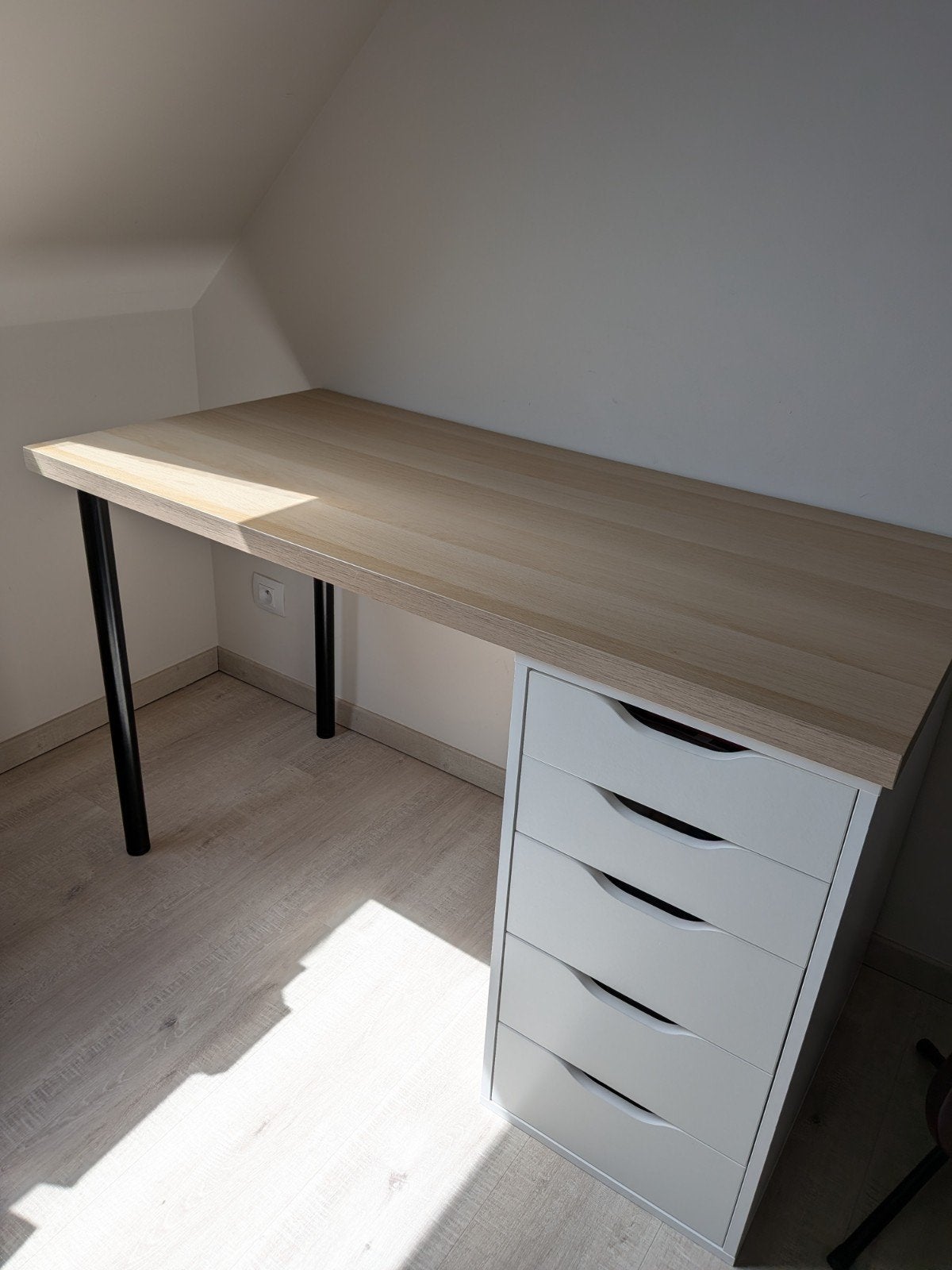 IKEA Lagkapten/Alex bureau + stoel, Huis en Inrichting, Ophalen, IKEA
