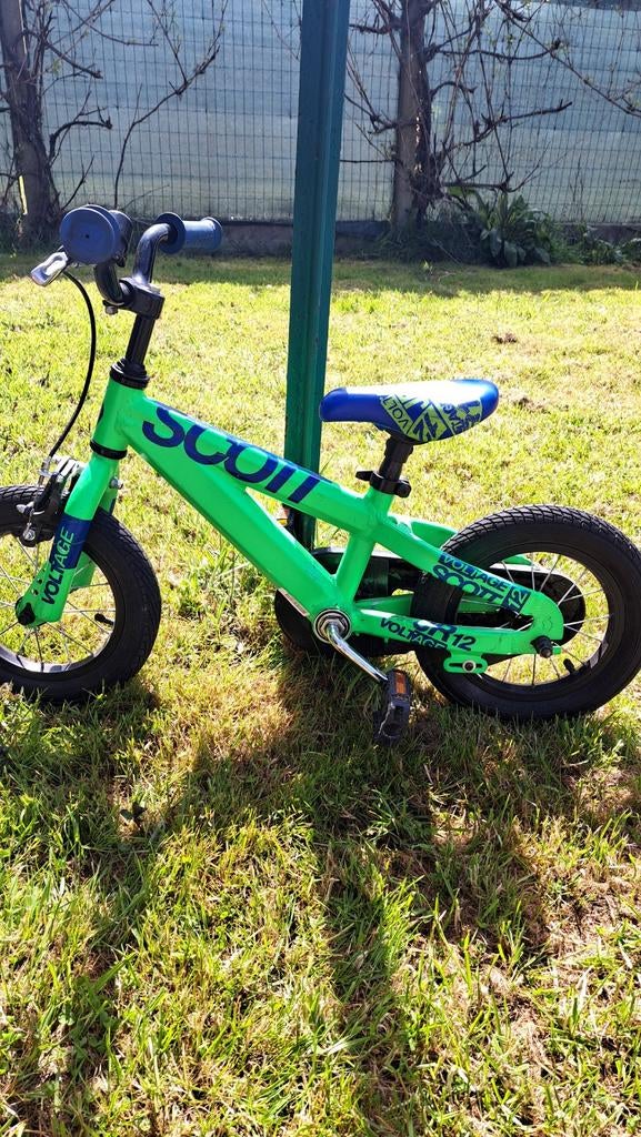 Kinderfiets 12 inch, Ophalen