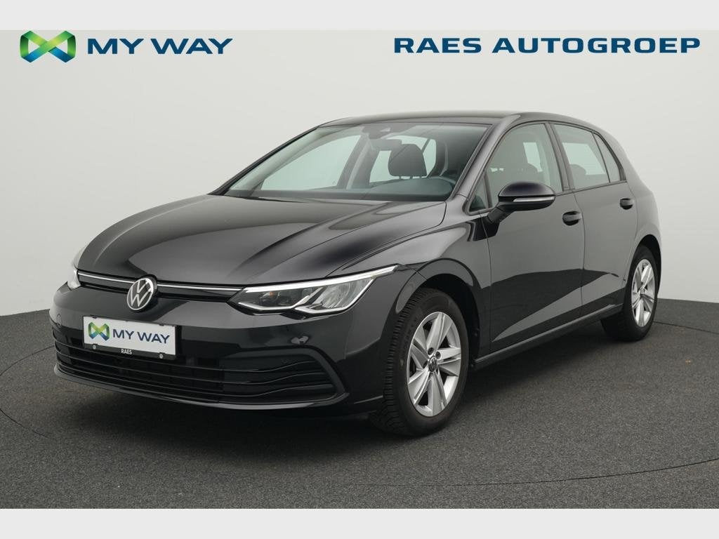 Volkswagen Golf VIII Golf 1.0 TSI Life OPF, Airbags, Zwart, Handgeschakeld, Golf