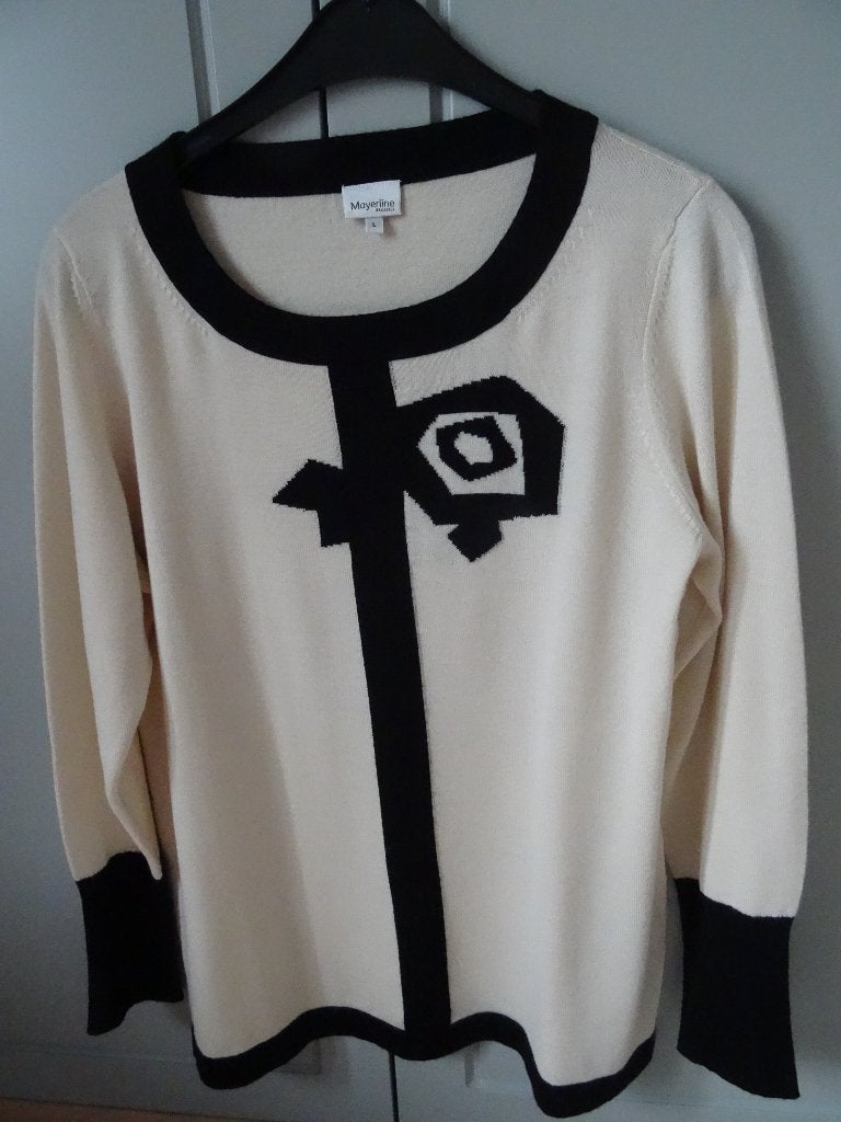 PULL "MAYERLINE", Ophalen of Verzenden, Wit
