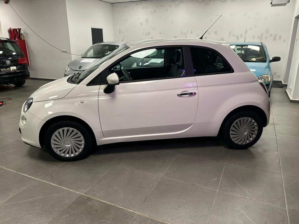 FIAT 500 1.2 BENZINE 111,000KM 2010 TOPSTAAT, Bluetooth, Euro 5, Wit, Bedrijf