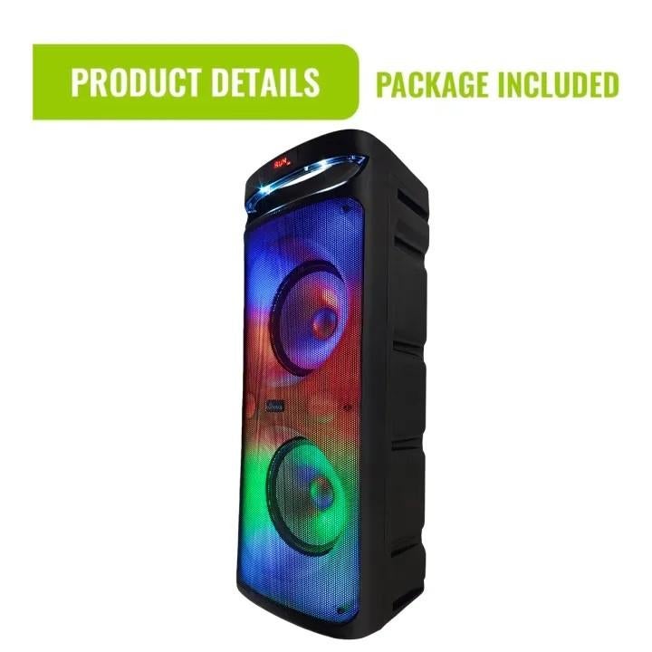 Baffle Bluetooth karaoké rechargeable avec micro, Enlèvement