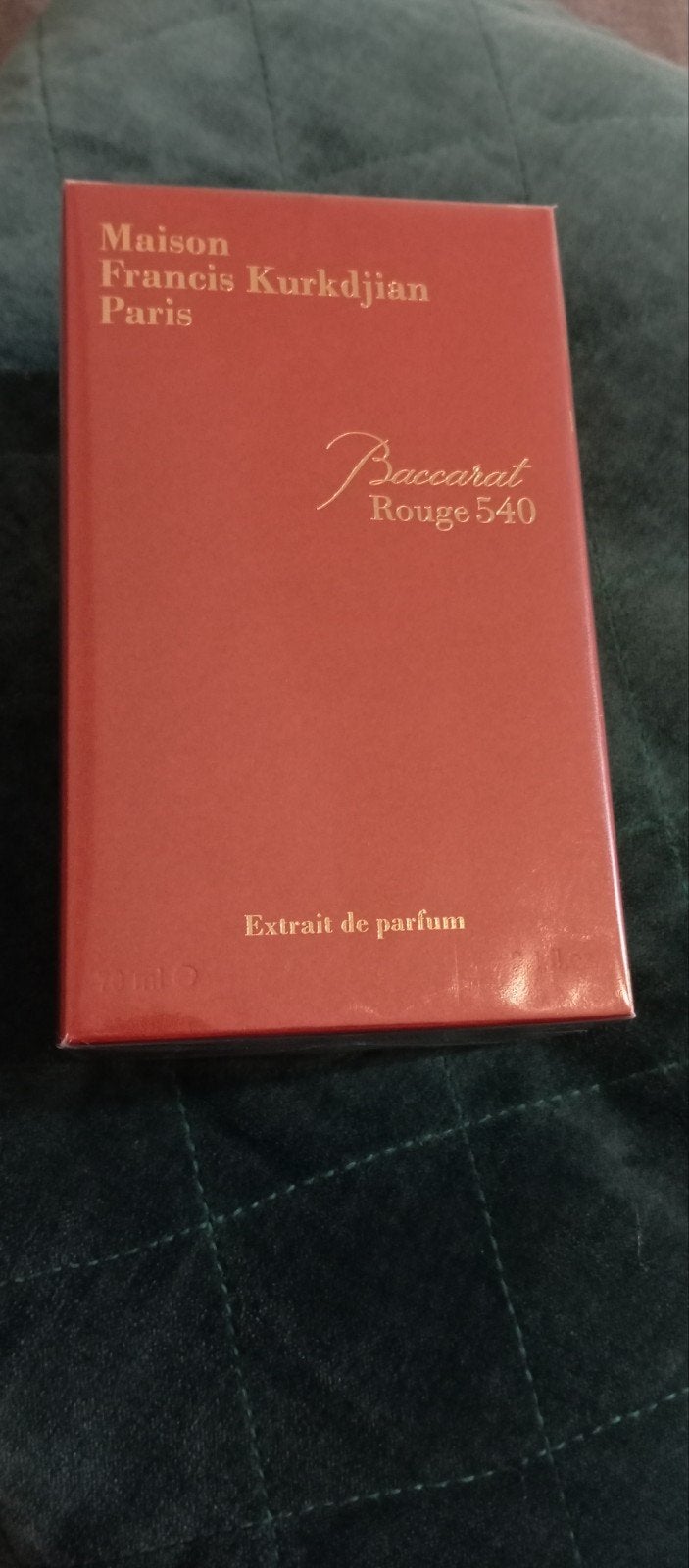 Baccarat rouge 540, Ophalen, Nieuw