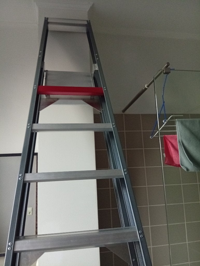 Trapladder Altrex Falco 10 treden nieuw, Ophalen, Nieuw, Ladder