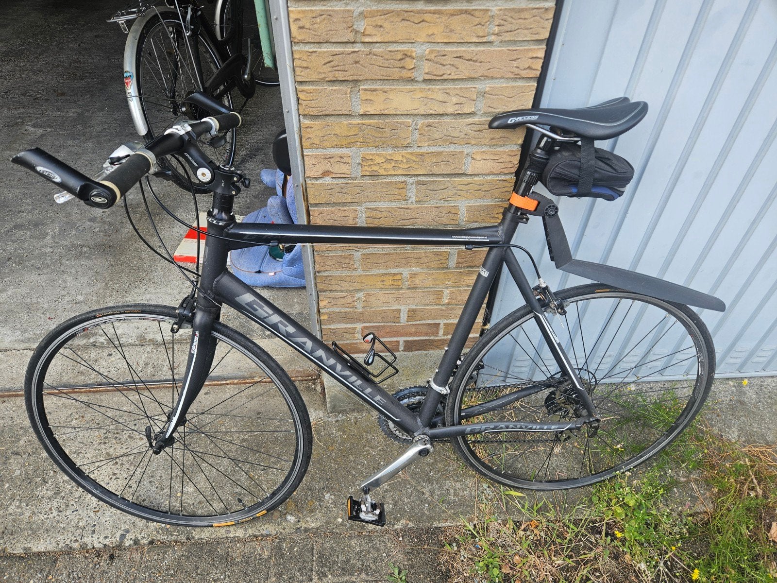 koersfiets, 28 inch, Gebruikt, 10 tot 15 versnellingen, Velgrem