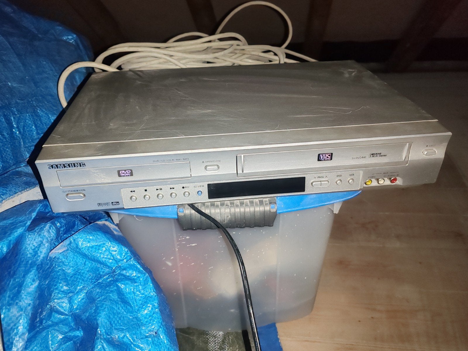 vhs en dvd speler, Audio, Tv en Foto, Ophalen, Dvd-speler, Samsung