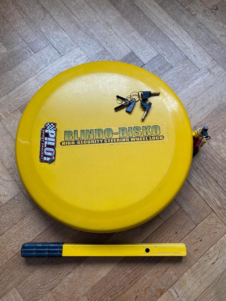 ANTI-VOL - DISQUE POUR VOLANT VOITURE / CAMIONNETTE, Autos : Divers, Antivol, Enlèvement ou Envoi, Neuf