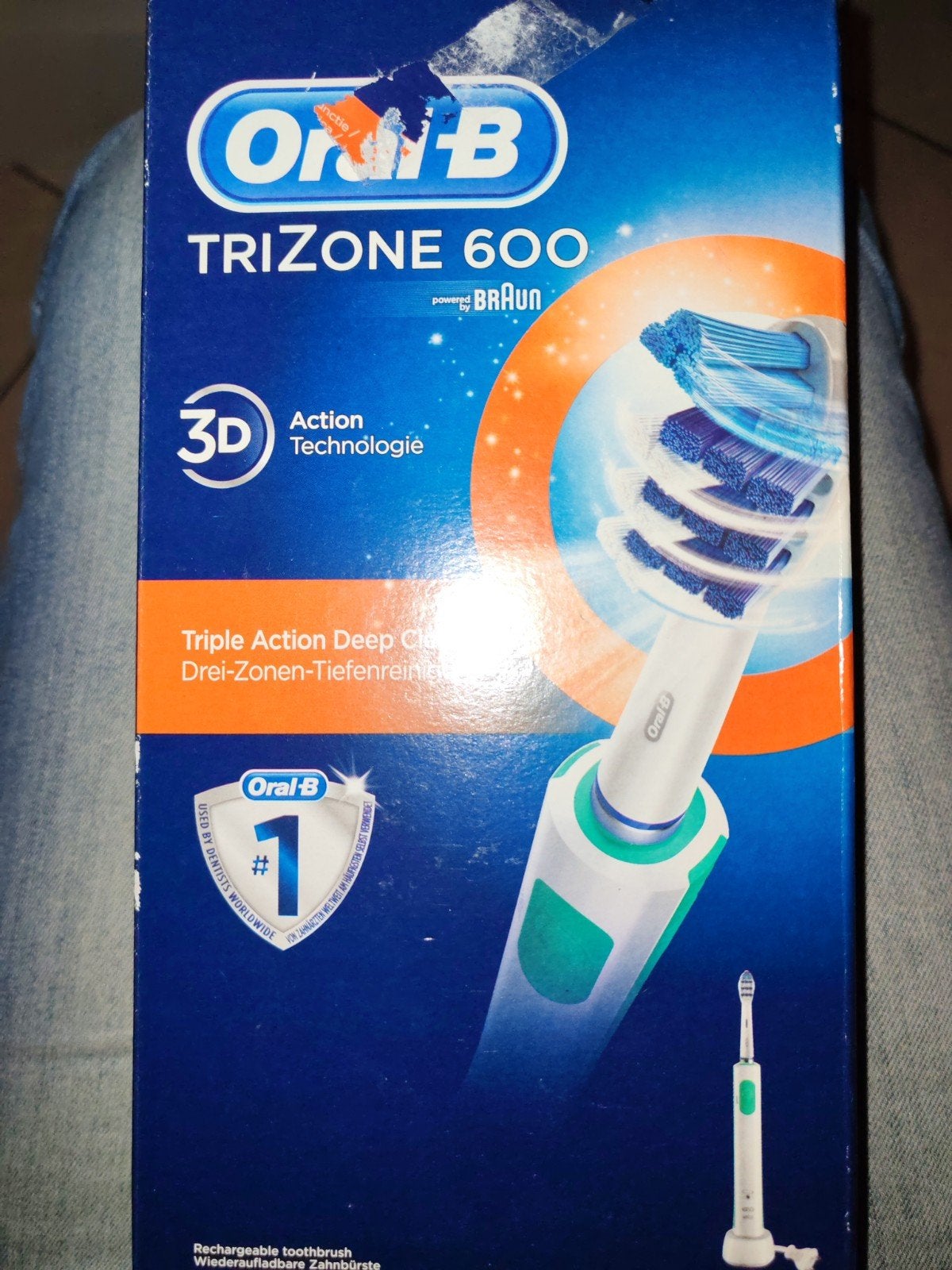Oral-B TriZone 600 Elektrische Tandenborstel, Ophalen, Nieuw, Tandenborstel