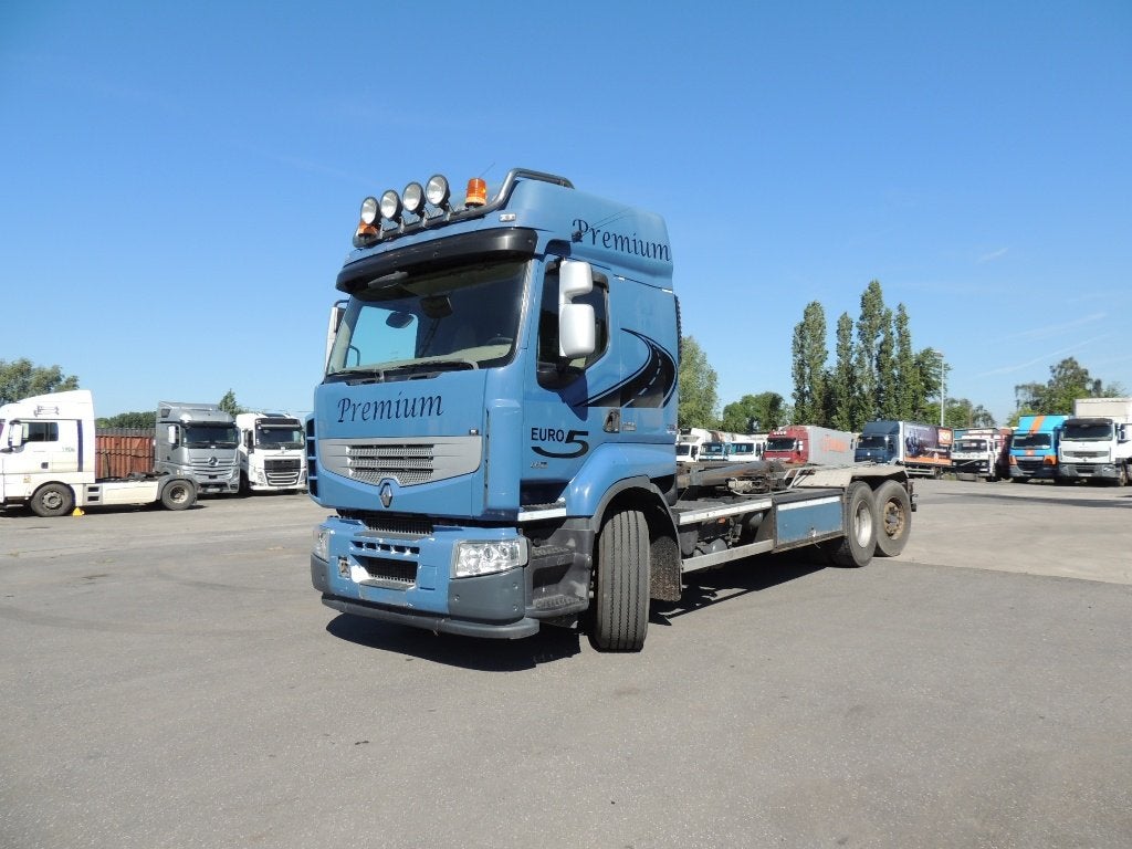renault premium container haaksysteem 2013, Auto's, Automaat, Euro 5, Achterwielaandrijving, Bedrijf