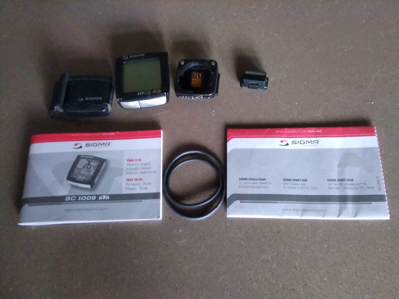 COMPTEUR DE VÉLO SIGMA BC 1009, Vélos & Vélomoteurs, Accessoires vélo | Compteurs de vélo, Capteur de vitesse, Enlèvement