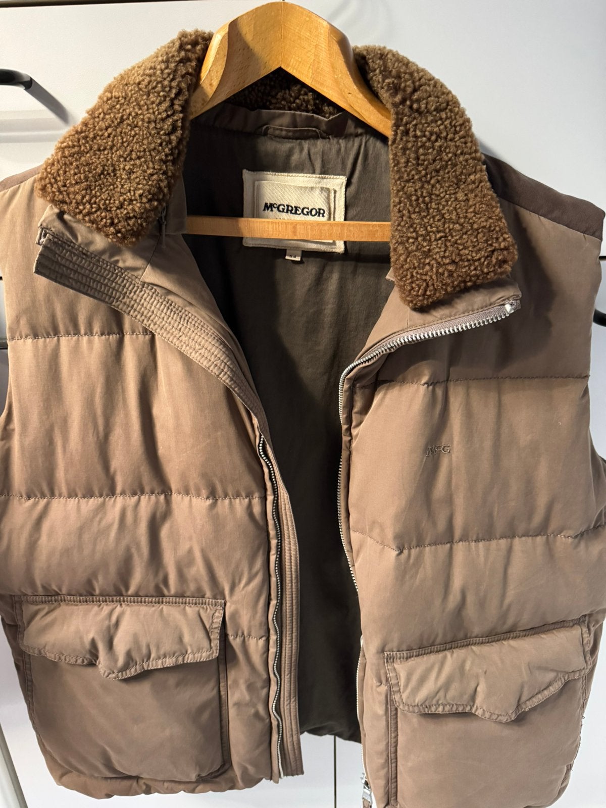 Mc Grégor, Vêtements | Hommes, Blousons sans Manches, Enlèvement ou Envoi, Comme neuf, Taille 52/54 (L), Brun