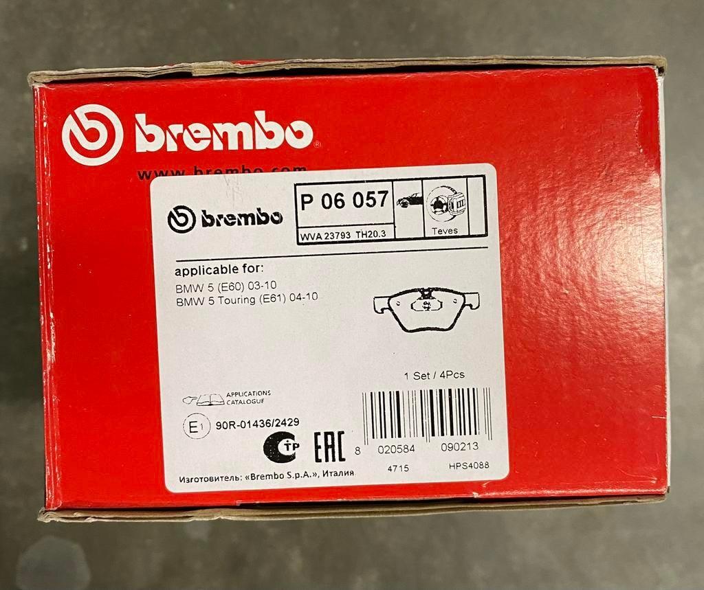 Bmw e60 5-reeks remblokken voor, Autos : Pièces & Accessoires, Enlèvement, Neuf, BMW
