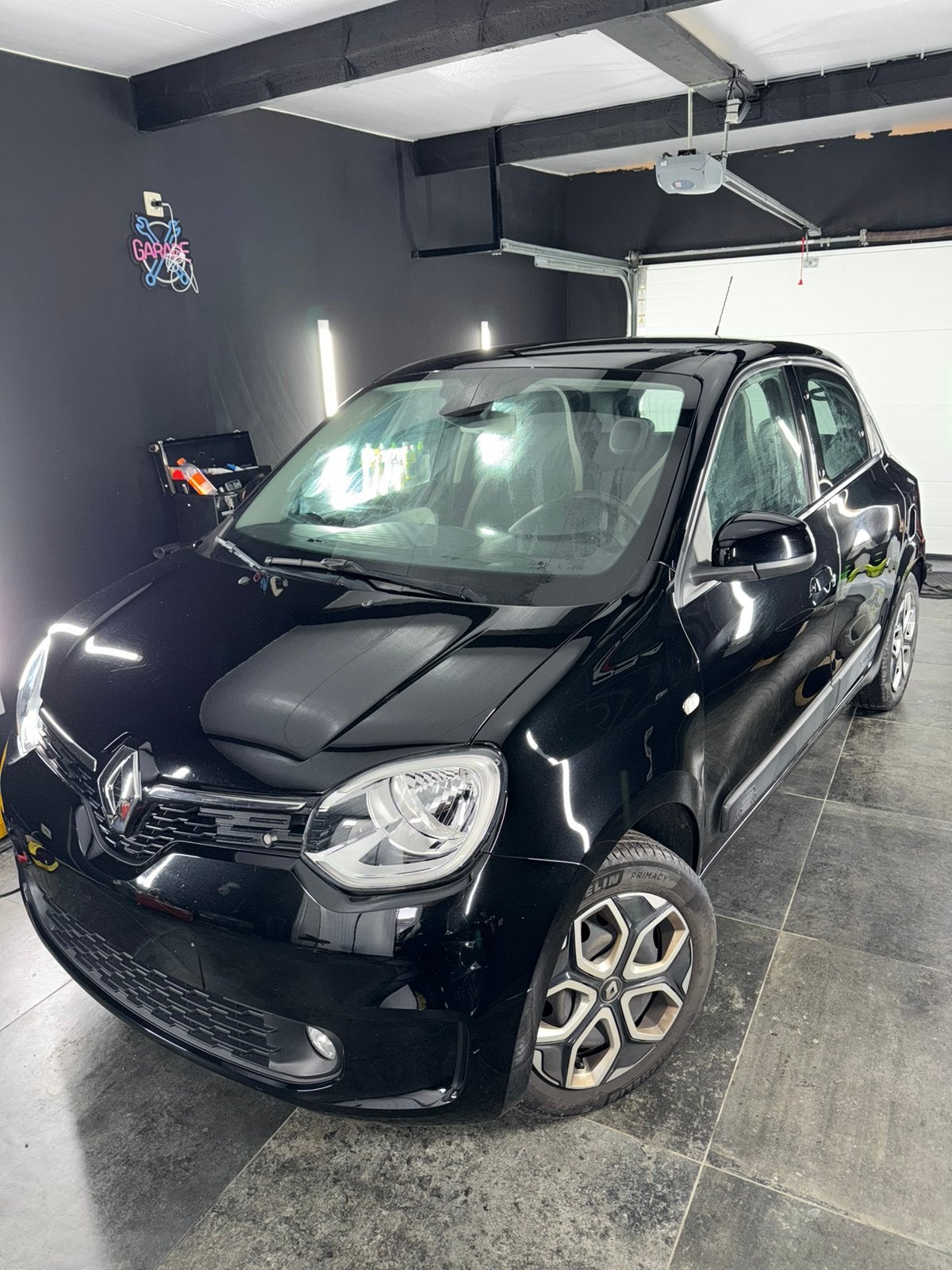 Renault Twingo / 1an garantie, Autos, Renault, Euro 6, Entreprise, 110 g/km, Noir