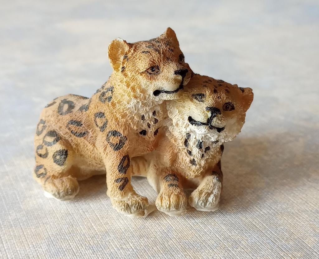 Figurine vintage de jaguar floqué, Enlèvement ou Envoi, Animal