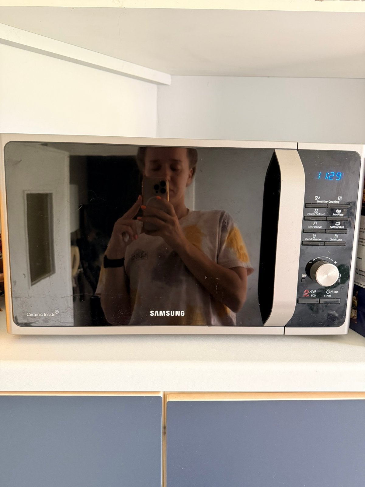 Samsung MS28F303TAS Microwave / micro-ondes – 28L, 1000W, Elektronische apparatuur, Microgolfovens, Ophalen, Zo goed als nieuw