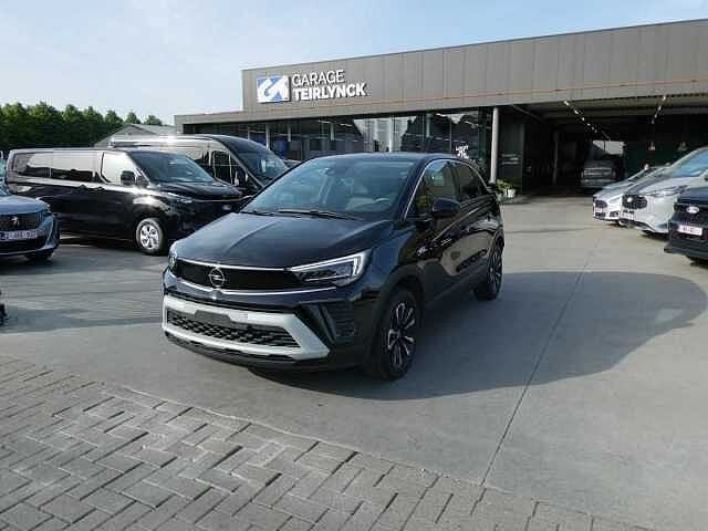 Opel Crossland 1.2 i benzine 130pk Automaat Elegance Camera, Zwart, Bedrijf, 5 zetels, Parkeersensor