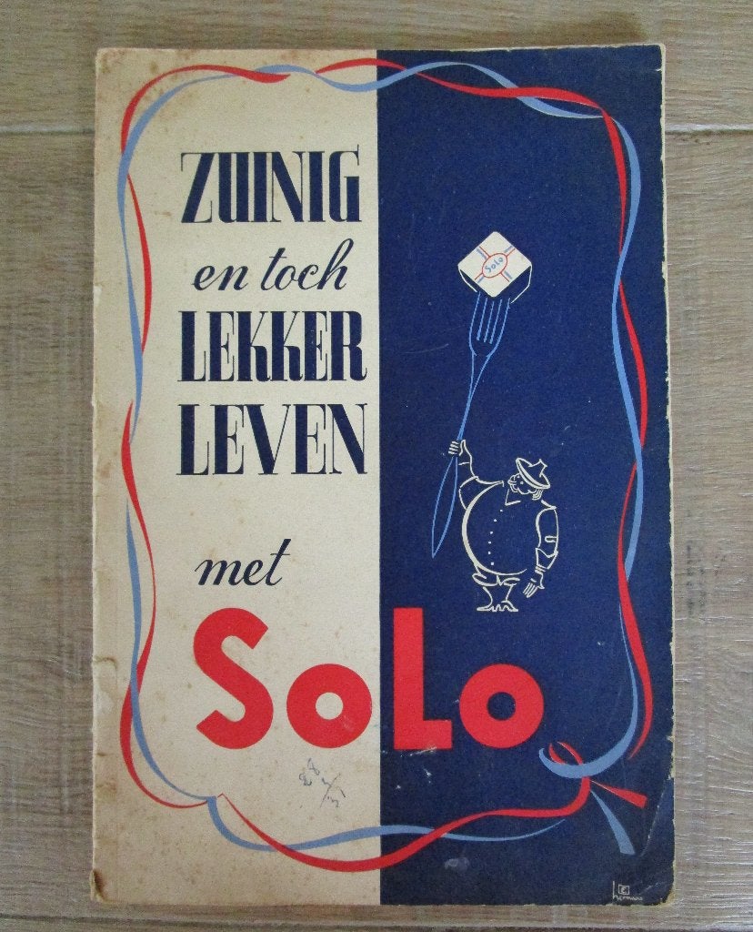 Oud recept boekje Solo, Boeken, Kookboeken, Gelezen, Voorgerechten en Soepen, Ophalen of Verzenden, Europa