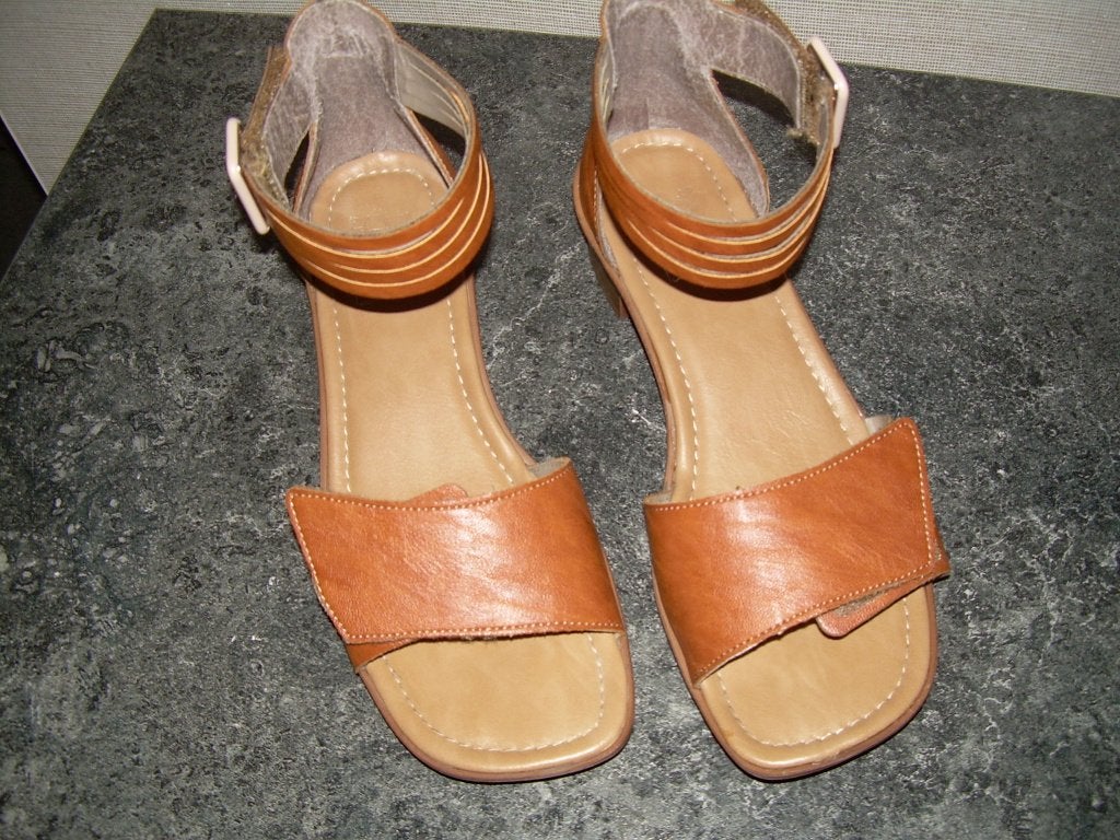 Rieker sandalen, Ophalen, Bruin, Sandalen of Muiltjes, Gedragen
