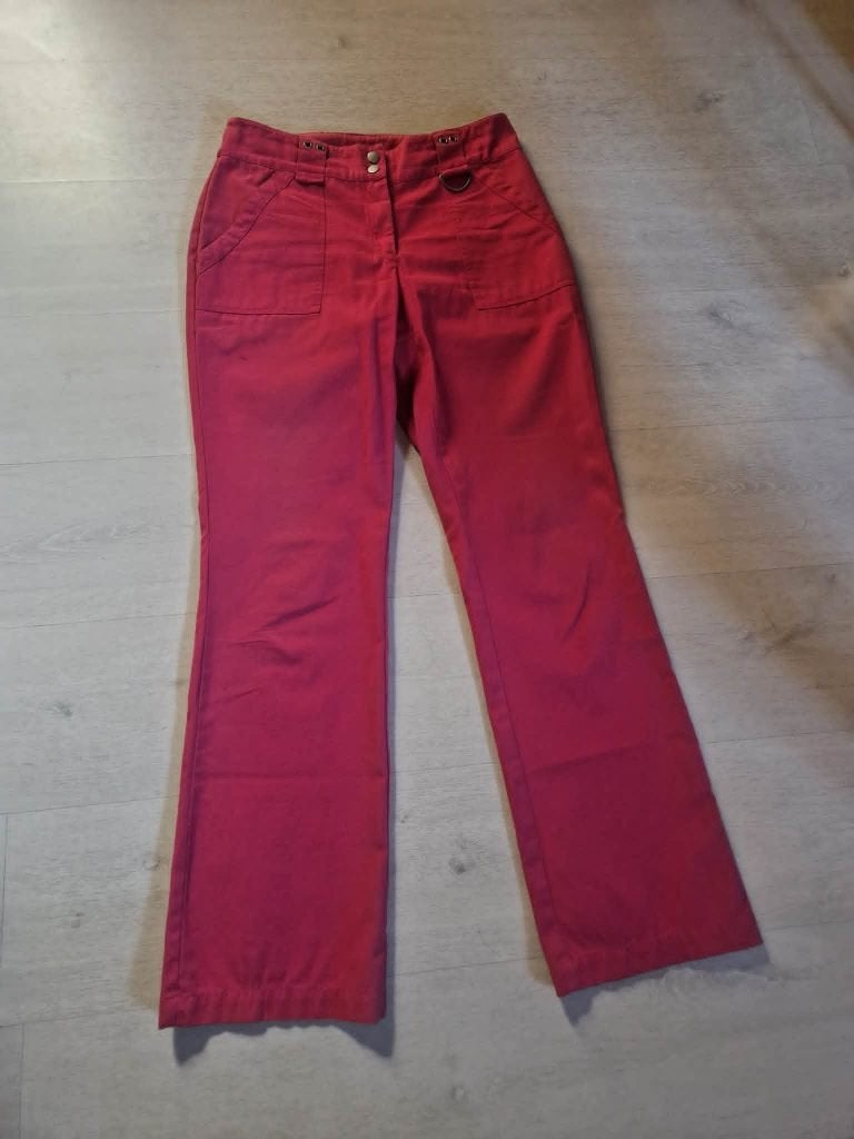 lange roze broek jeansmodel, Zo goed als nieuw, Roze, Lang, Ophalen