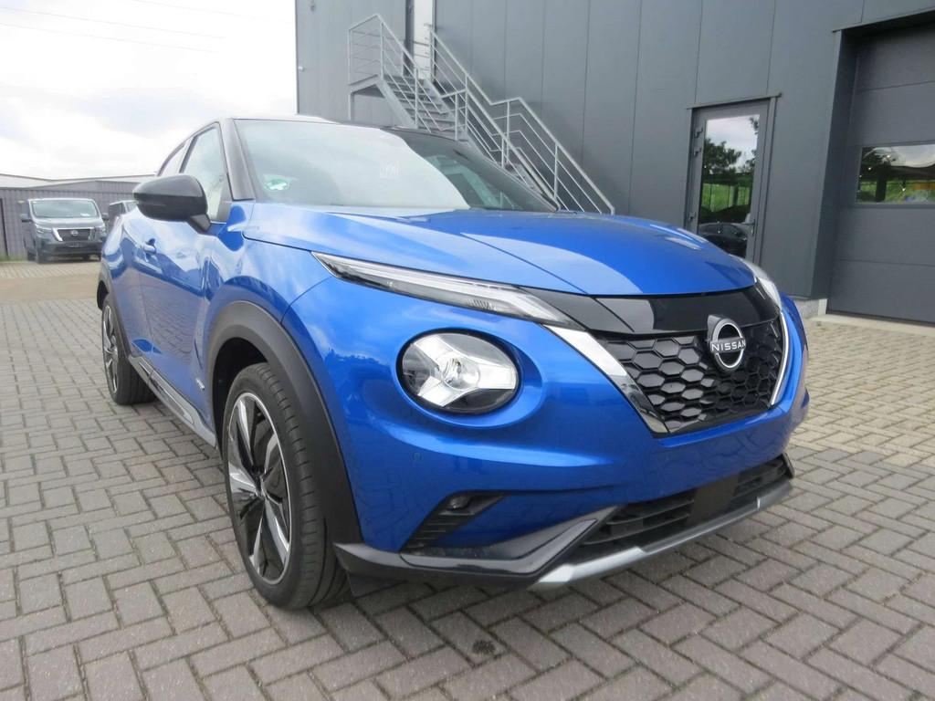Nissan Juke Juke 1.6 HYBRIDE N-DESIGN (bj 2022, automaat), Automaat, Gebruikt, 4 cilinders, Blauw