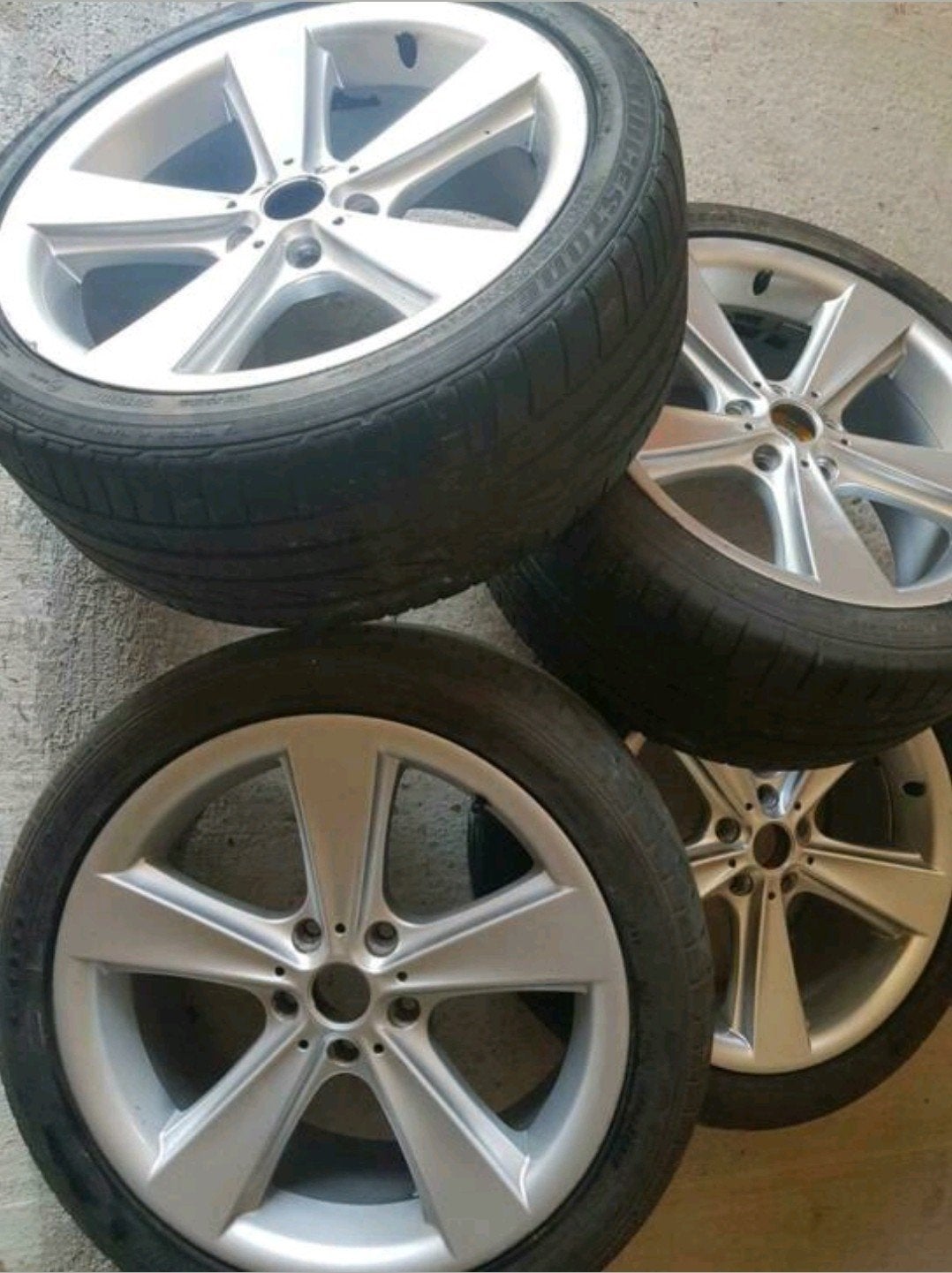 Jantes BMW style 128, 19 pouces, ET42 5x120, 8j x 4, Autos : Pièces & Accessoires, Enlèvement, Utilisé, 18 pouces, Pneus et Jantes